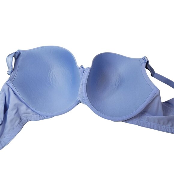 Torrid Curve Underwire Bra Purple Periwinkle 40DDD Pad Seamless Adj Second Skin - Picture 6 of 10